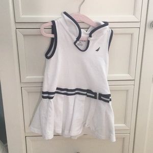Nautica polo dress white 2t toddler dress